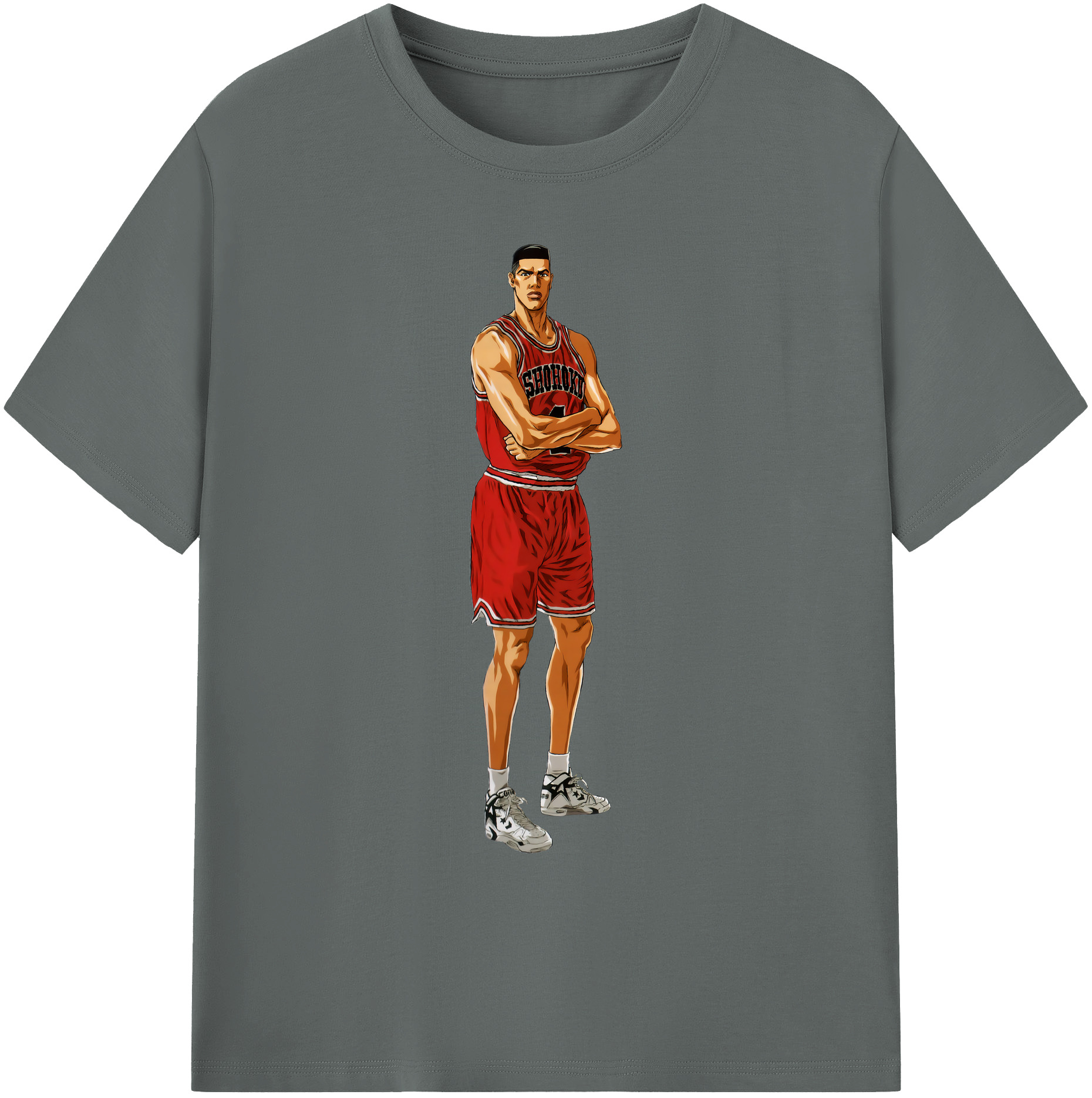 （画像用） SLAM DUNK／スラムダンク 綿100％ メンズ半袖Tシャツ｜肌触りやわらか＆通気性